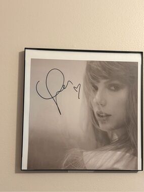 Signed Taylor Swift TTPD Vinyl